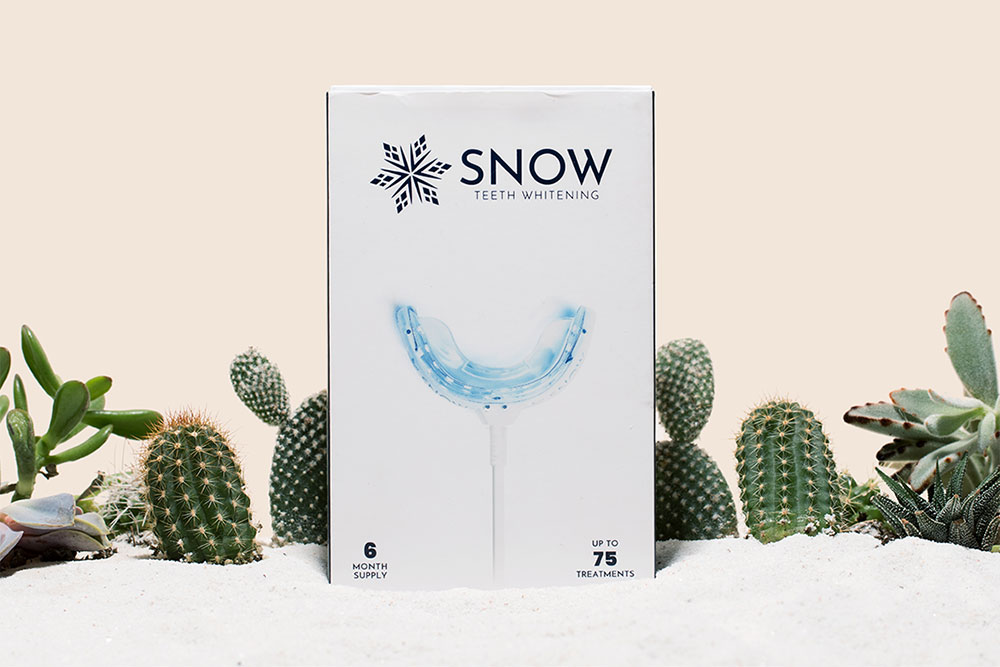 Teeth whitening Investment with Snow