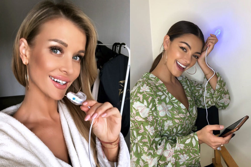Celebrities choose Snow At-HOME Teeth Whitening kits