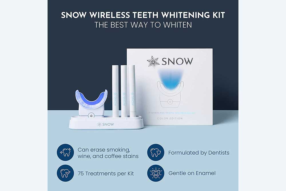 Snow teeth whitening kit details